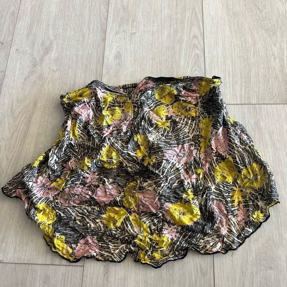 Intimately Free People Tube Top Medium Strapless Tropical Poolhouse Smocked size - Picture 1 of 7